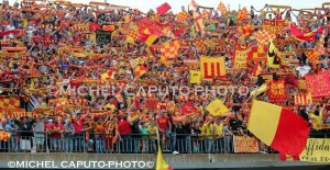 Curva Nord col Benevento play-off