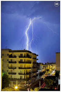Fulmini su Lecce 21-7-2014 2