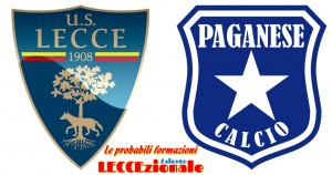 Lecce-Paganese probabili