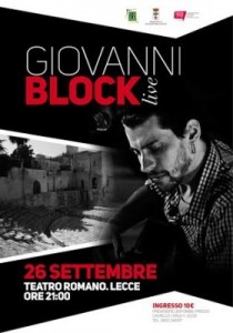 locandina Giovanni Block