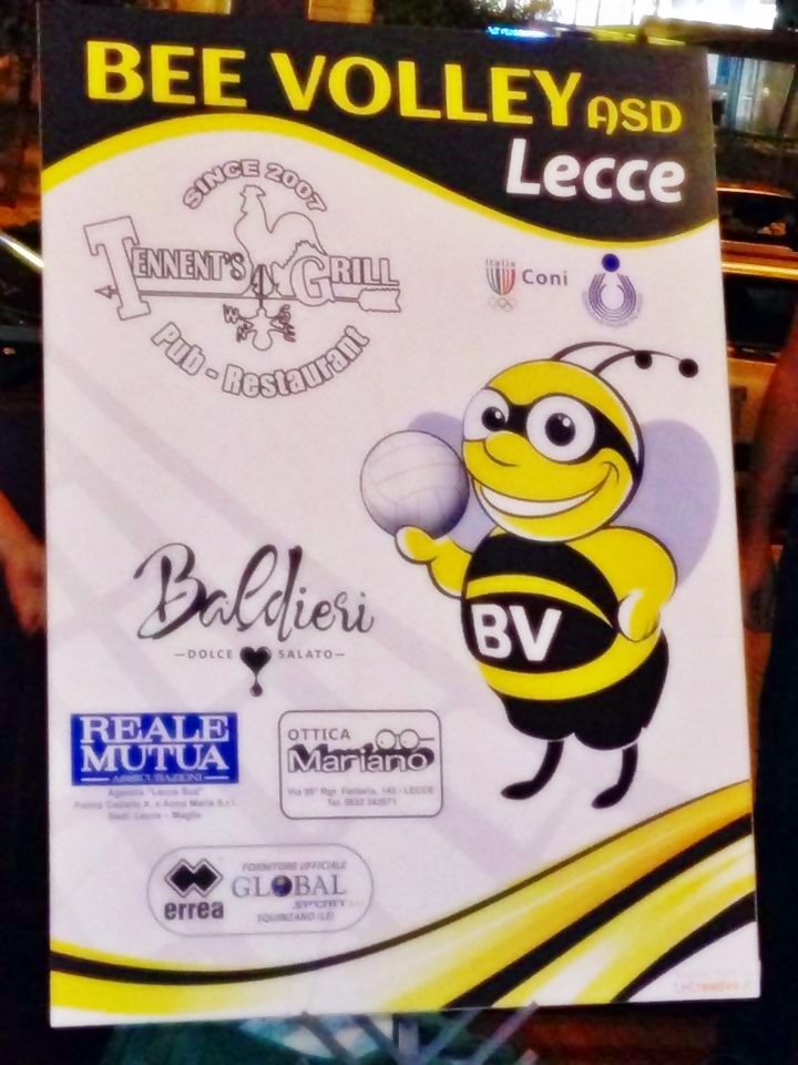 logo Bee Volley Lecce