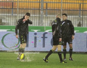 sopralluogo arbitro Lecce-Matera