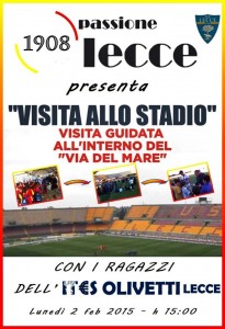 Visita allo stadio - Passione Lecce