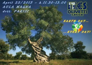 Giornata della Terra - Ies Olivetti - Don't touch my olive tree