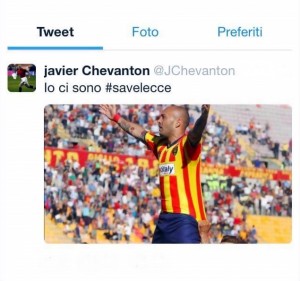 il tweet di Chevanton