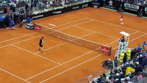 Murray e Djokovic in campo