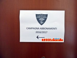 sede U.S. Lecce indicazioni abbonamenti