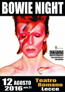 bowie night poster